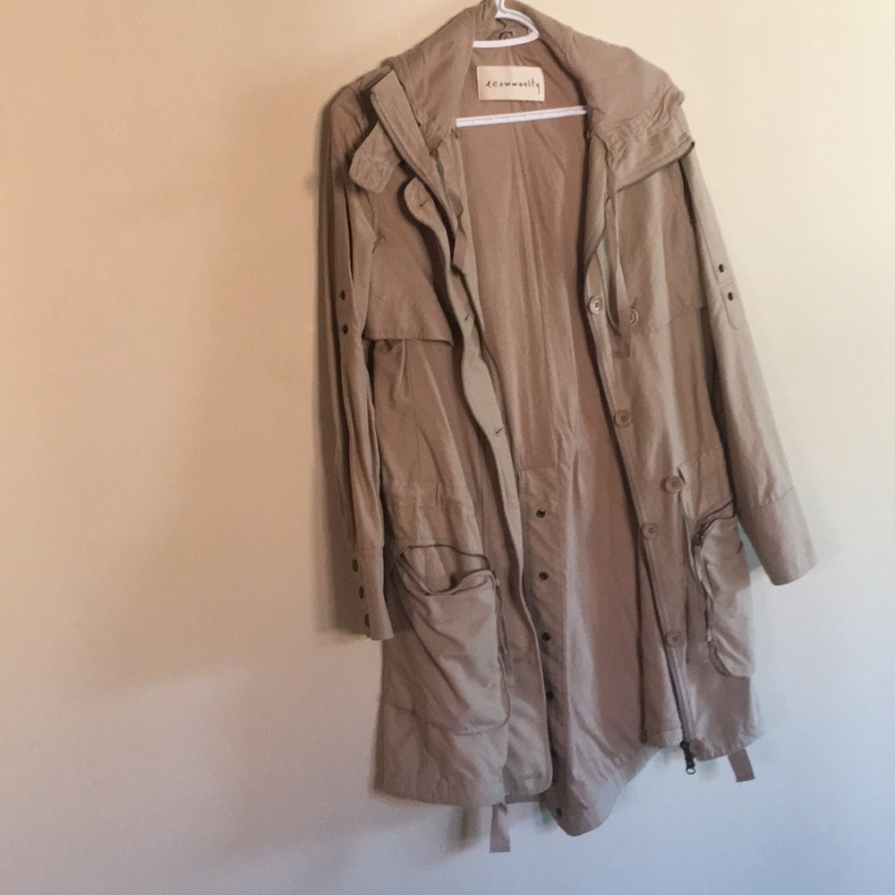 Community military style jacket from aritzia